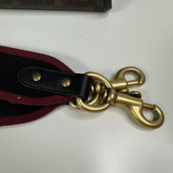 Coach Field Tote 2 Way Hand Shoulder With Horse /Carriage Print Style # 89143 - Picture 6 of 16